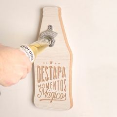 Destapador de cerveza de pared botella - comprar online