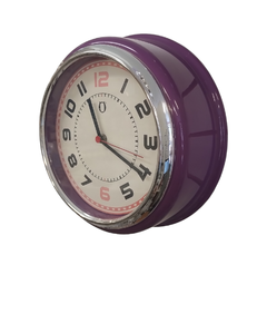 Retro Clock violeta - comprar online