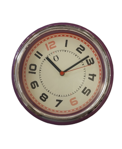 Retro Clock violeta