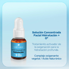 Solución Concentrada Facial Hidratación + O2 con ácido hialurónico - comprar online