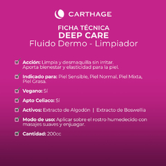 Fluído Dermo Limpiador - Deep Care Piel Sensible en internet