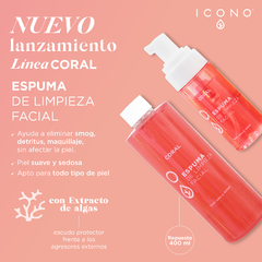 Coral - Espuma de limpieza facial - comprar online