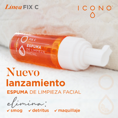 Fix C - Espuma de limpieza facial - comprar online