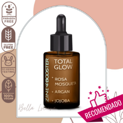 Booster Total Glow - con rosa mosqueta, argán y jojoba