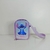 Bolsa térmica lateral pequena com estampa do personagem Stitch, ideal para uso escolar.