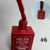 Esmalte gel vermelho coleção #06