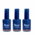 Kit 3 Top Coat Camuflagem Selante Unhas 10ml - Bluwe