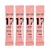 Kit 4 Refil Gel Linha Light 15ml 17 Nude - Real Love