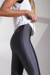 Legging Recortes Cinza