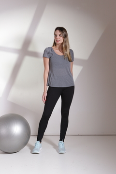 Legging Recortes Preta - comprar online