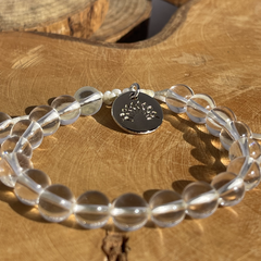 Pulseira Terapêutica - Cristal de Quartzo - comprar online