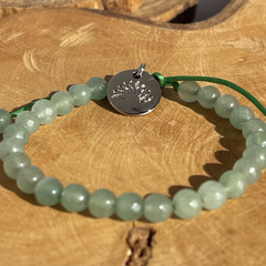 Pulseira Terapêutica - Quartzo Verde Mini Facetada - comprar online