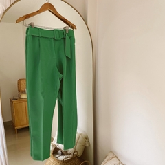 Pantalon Juliet verde hoja - comprar online