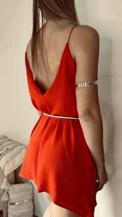 Vestido Regina rojo - comprar online