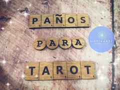 PAÑOS DE TAROT + BOLSITA GUARDA MAZO