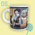 Caneca Kimetsu no Yaiba Porcelana - Danderion Store