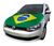 Bandeira Capa Do Brasil P/ Capô Carro Caminhonete Universal