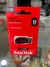 Pendrive SanDisk Cruzer Blade 64GB 2.0 preto e vermelho na internet