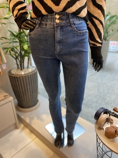 Calça Cigarrete Jeans Claro