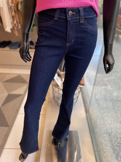 Calça Jeans Flare Escura