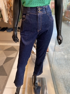 Calça Jeans Reta Tornozelo