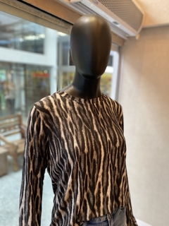 Blusa Estampada Animal Print