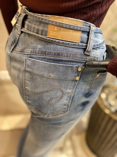 Calça Capri Jeans Com Cordão - loja online