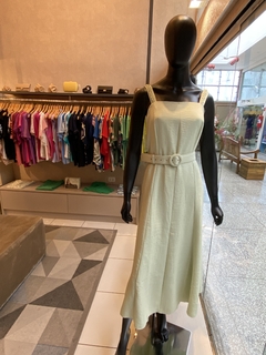 Vestido Midi Alça Trançada