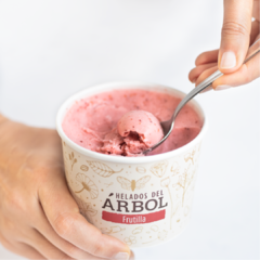 Frutilla 360ml - Helados del Árbol
