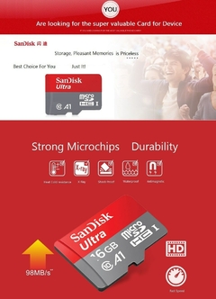 Cartão de memória micro sd Sandisk - loja online