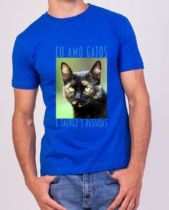 Camiseta Quality Mama Gipsy Eu amo Gatos. - loja online