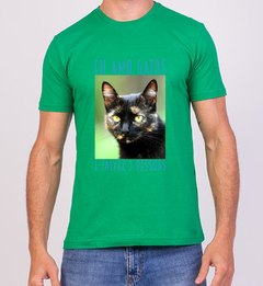 Camiseta Quality Mama Gipsy Eu amo Gatos. na internet