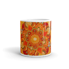 Caneca com mandala Mama Gipsy. na internet