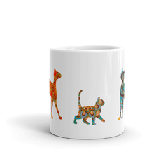 Caneca com Gatos Mama Gipsy. na internet