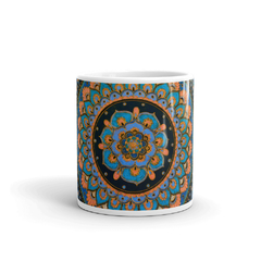 Caneca Mandala Azul Mama Gipsy na internet