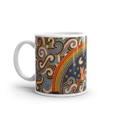 Caneca com ilustração Bíblica desenho Mama Gipsy. - comprar online