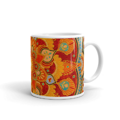 Caneca com mandala Mama Gipsy.