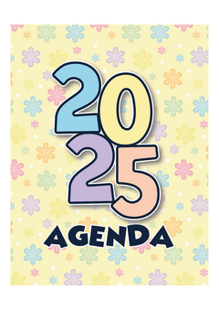 AGENDA DATADA 2025 C/ HORÁRIO - loja online