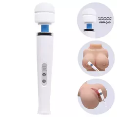 VARINHA MÁGICA 32CM VIBRADOR E MASSAGEADOR | RECARREGÁVEL - comprar online