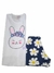 Conjunto feminino Verão Valeen Kids Baby Look com short tam.6 na internet