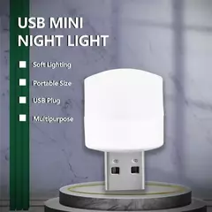 Lámpara de enchufe USB para ordenador, carga de energía móvil, lámparas pequ - naru