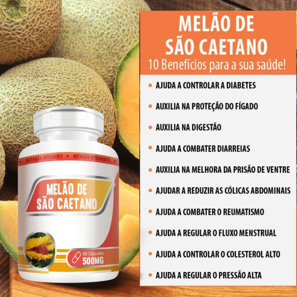 Onde Comprar Melão de São Caetano 60 Cápsulas menor preço