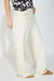 Pantalon Ver Jean Wide Leg Gabardina Crudo en internet