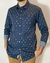 Camisa Penguin Ls Diamond Print Bd W/Pkt Shirt