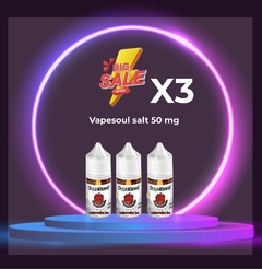 X3 Sal Vapesoul 30ml 5%