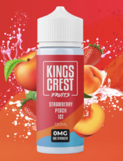 Kings Crest Strawberry Peach Ice 3mg