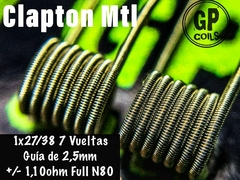 Resistencia GP COIL STANDARD CLAPTON MTL