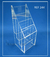 REF 244 - Porta Folder - 10x21cm - 4 divisórias - comprar online