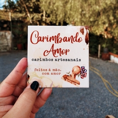 Azulejo personalizado | Ø 10cm - Carimbando Amor