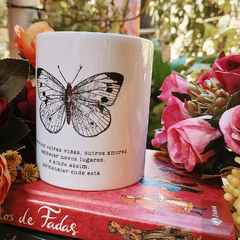 Caneca | Borboleta - Carimbando Amor